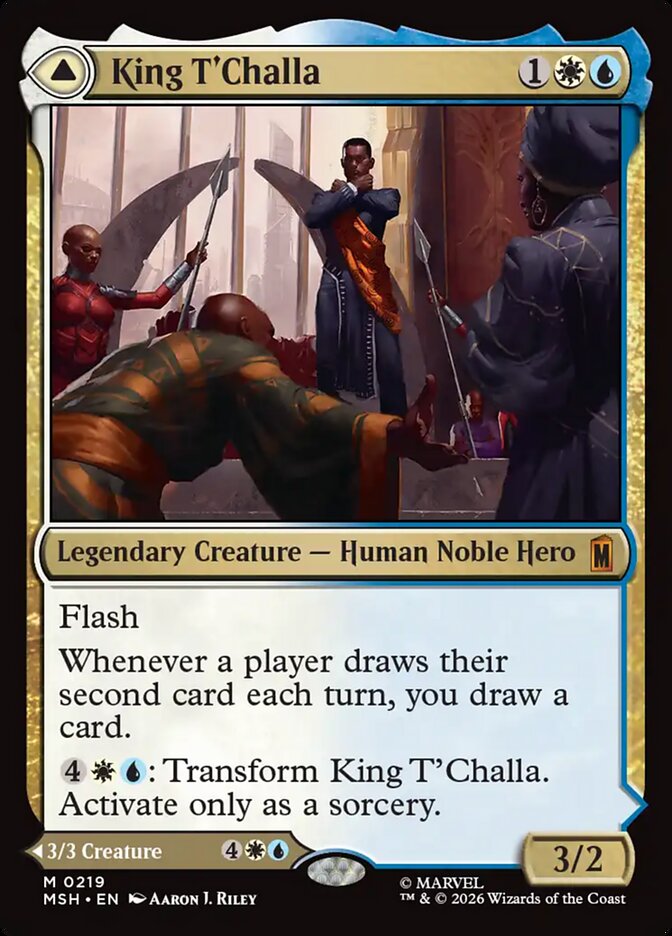 King T'Challa // Black Panther, Hope Enduring Foil