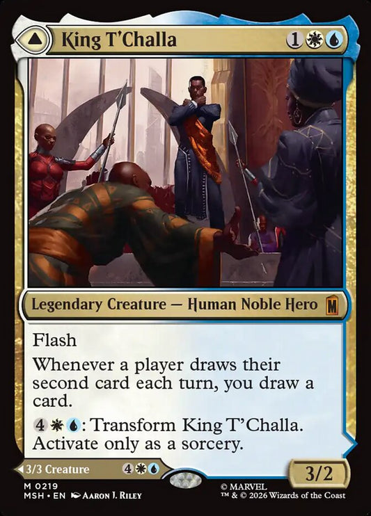 King T'Challa // Black Panther, Hope Enduring Foil