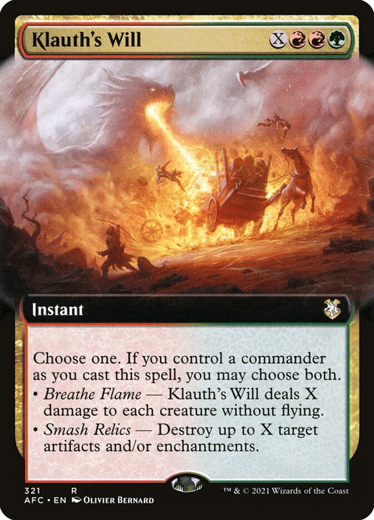 Klauth's Will Extended Art
