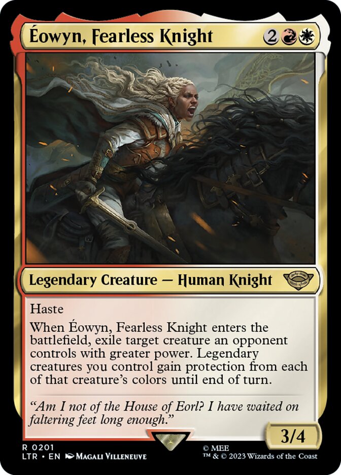 Éowyn, Fearless Knight Foil