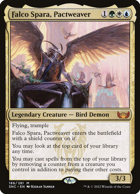 Falco Spara, Pactweaver Foil