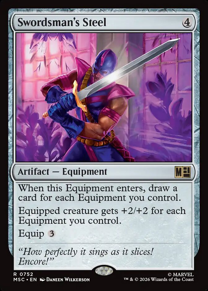 Swordsman's Steel Foil