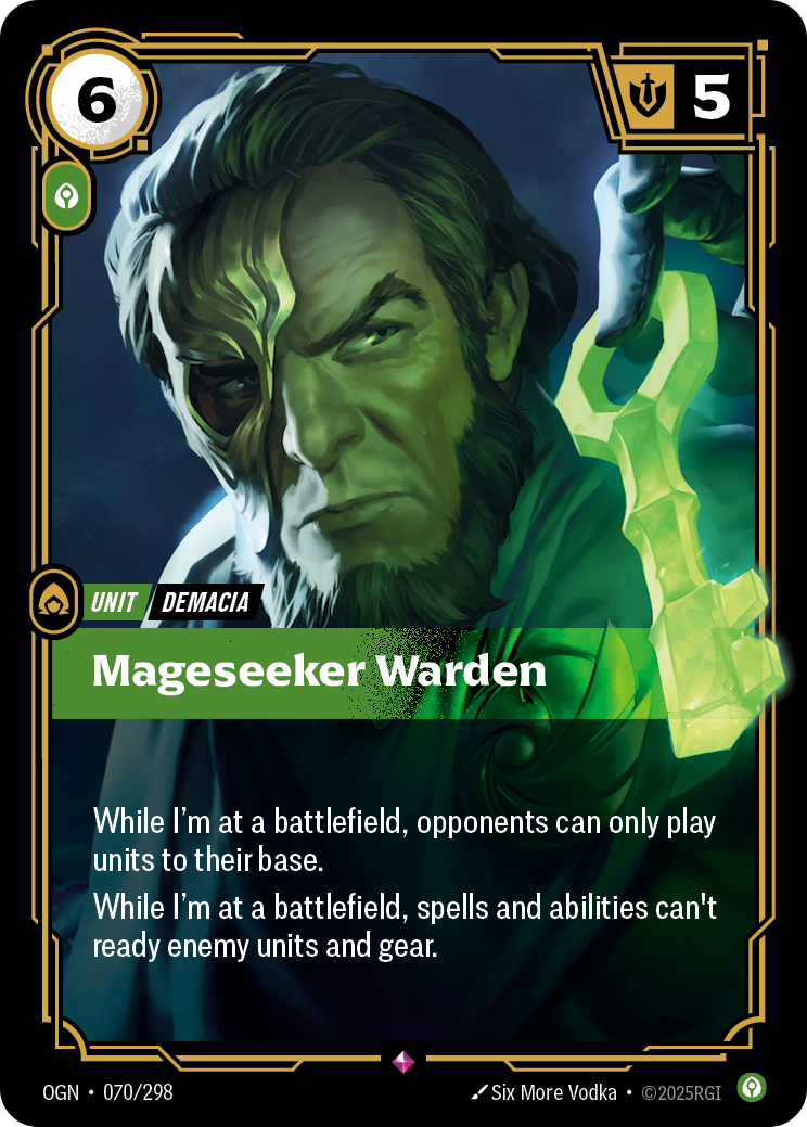 Mageseeker Warden Foil