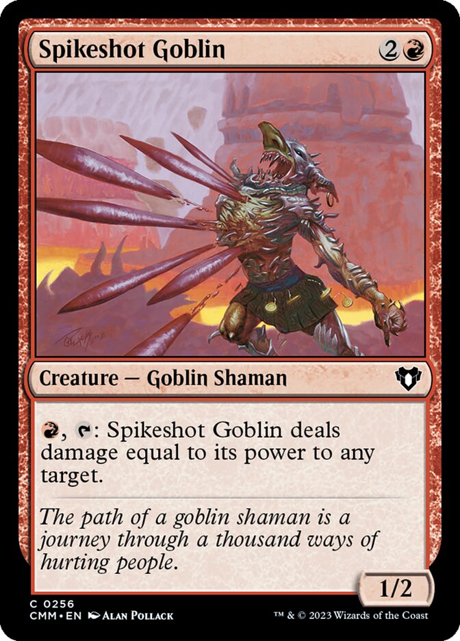 Spikeshot Goblin Foil
