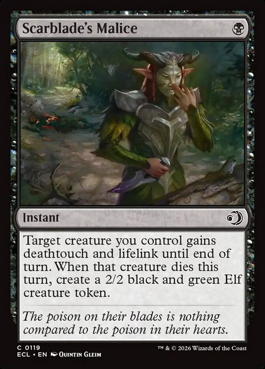 Scarblade's Malice Foil