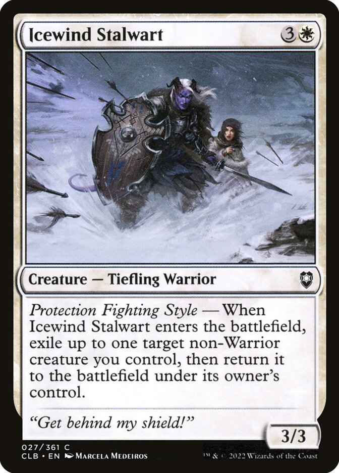 Icewind Stalwart Foil