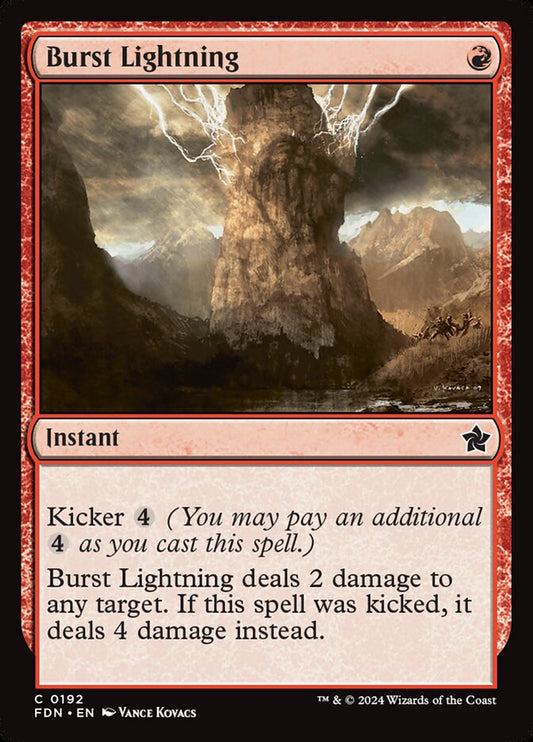 Burst Lightning Foil