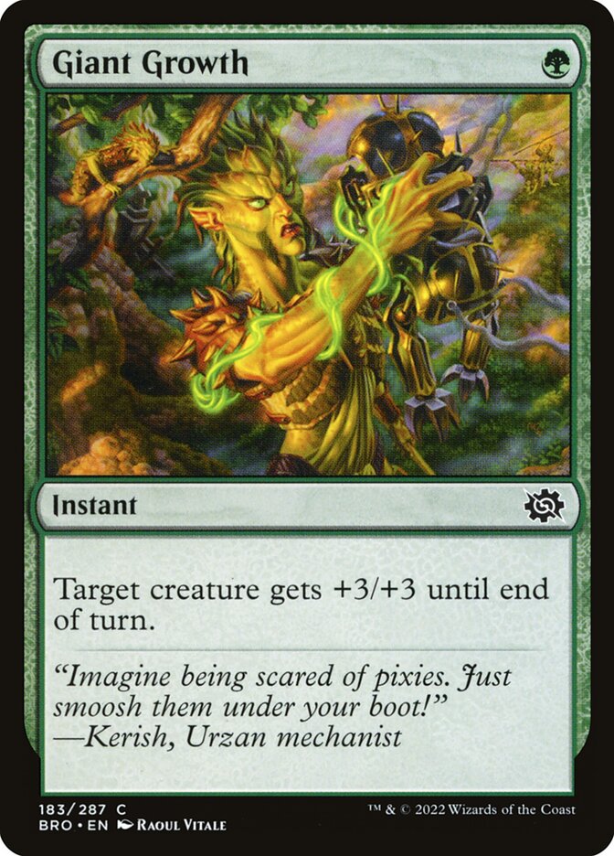 Giant Growth Foil