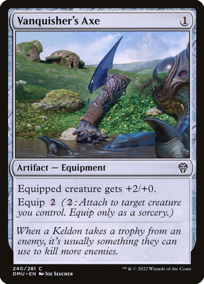 Vanquisher's Axe Foil
