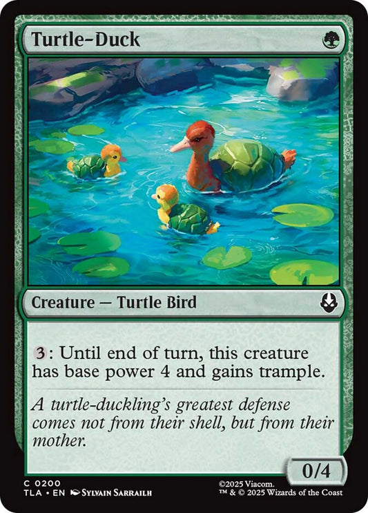 Turtle-Duck Foil