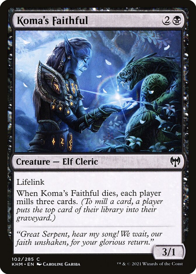 Koma's Faithful Foil
