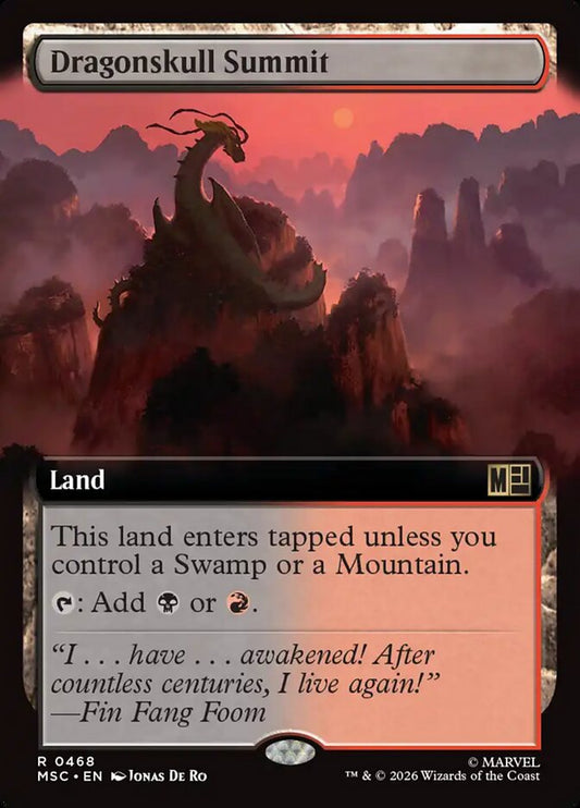 Dragonskull Summit Extended Art