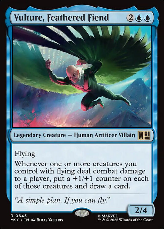 Vulture, Feathered Fiend Foil