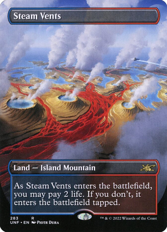 Steam Vents Borderless Foil