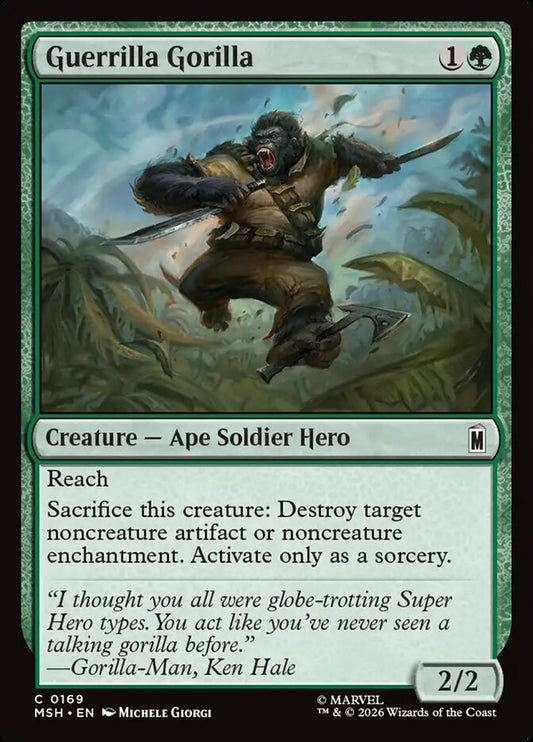 Guerrilla Gorilla Foil