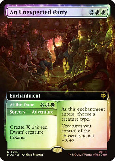 An Unexpected Party // At the Door Extended Foil