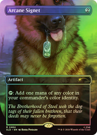Arcane Signet Secret Lair Foil
