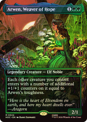 Arwen, Weaver of Hope Classic Artist Foil
