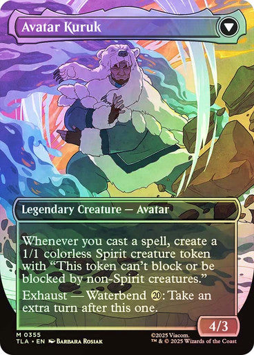 The Legend of Kuruk // Avatar Kuruk Borderless Foil