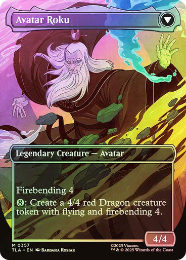 The Legend of Roku // Avatar Roku Borderless Foil