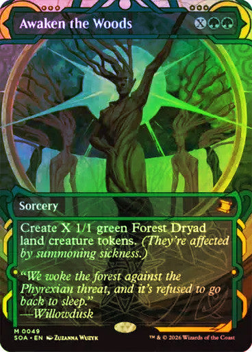Awaken the Woods Foil