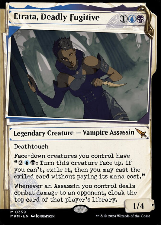 Etrata, Deadly Fugitive Showcase Foil
