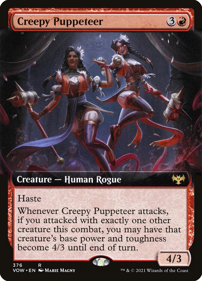 Creepy Puppeteer Extended Art