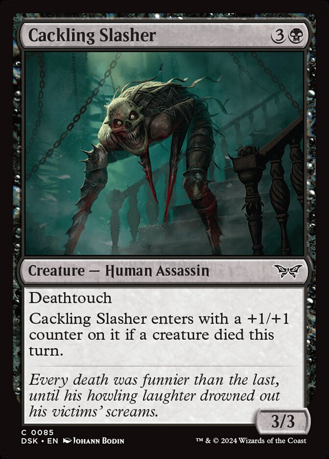 Cackling Slasher Foil