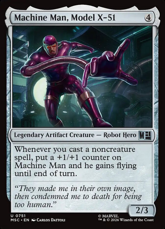 Machine Man, Model X-51 Foil