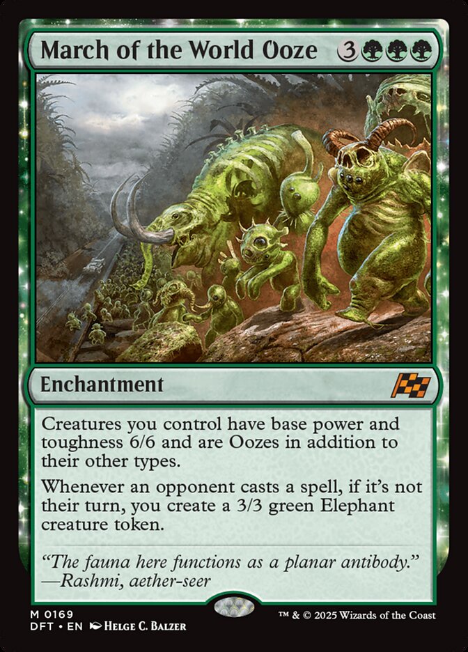 March of the World Ooze Foil