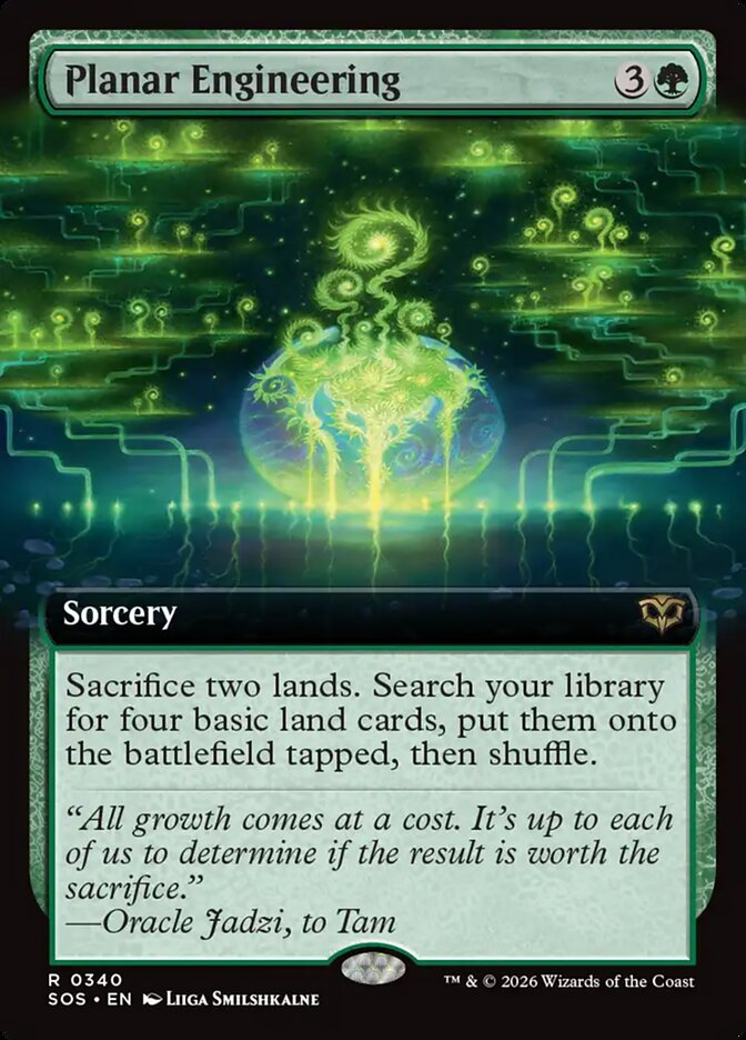 Planar Engineering Extended Art Foil