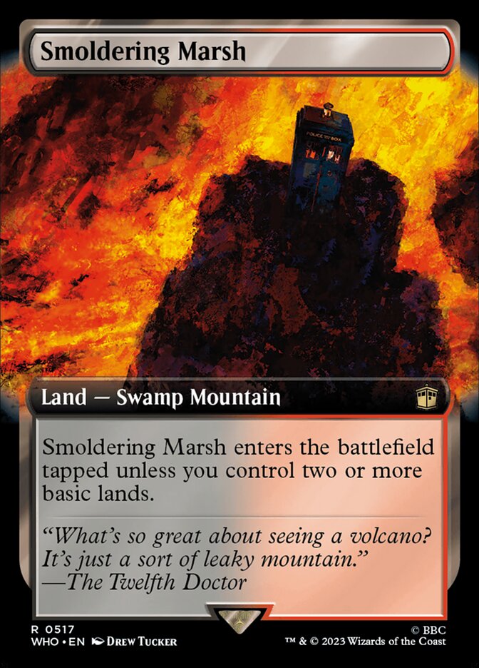 Smoldering Marsh Extended Art