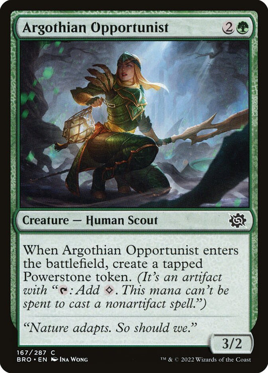 Argothian Opportunist Foil