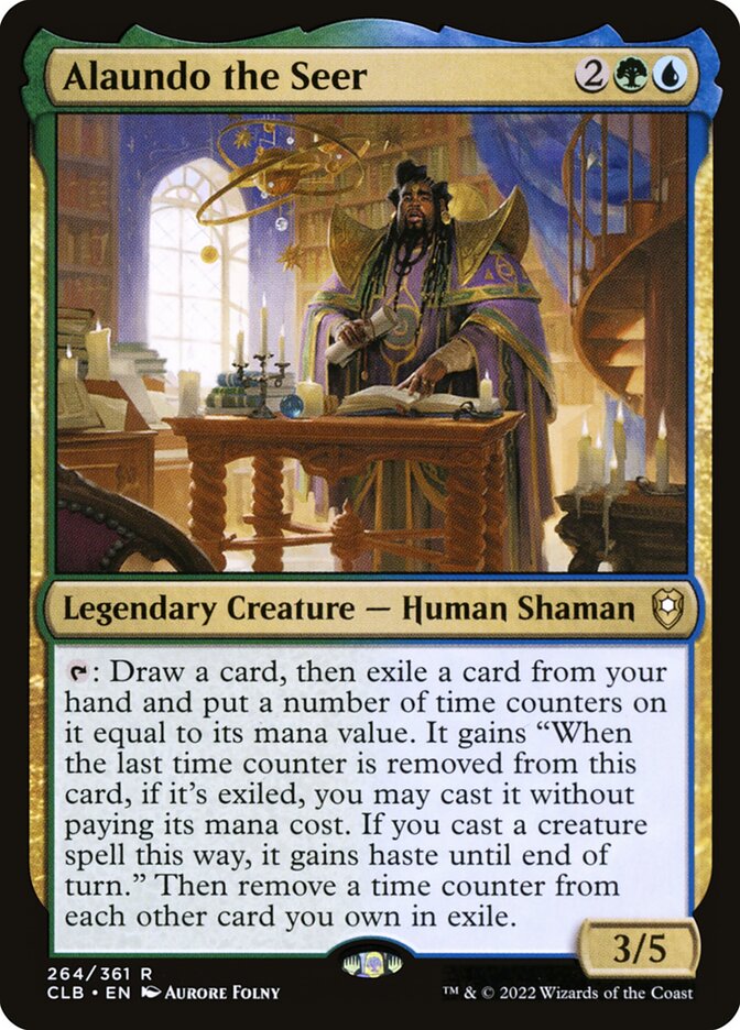 Alaundo the Seer Foil