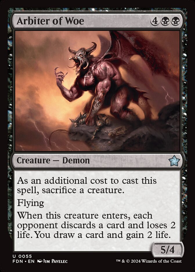 Arbiter of Woe Foil