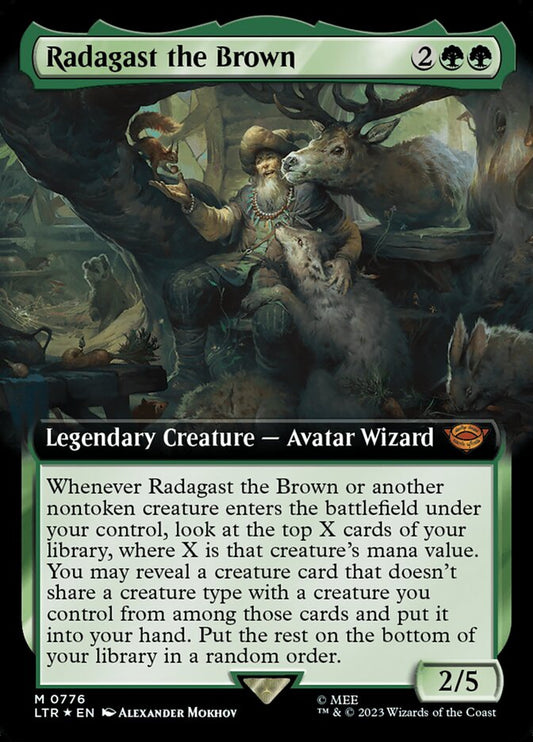 Radagast the Brown Surge Foil