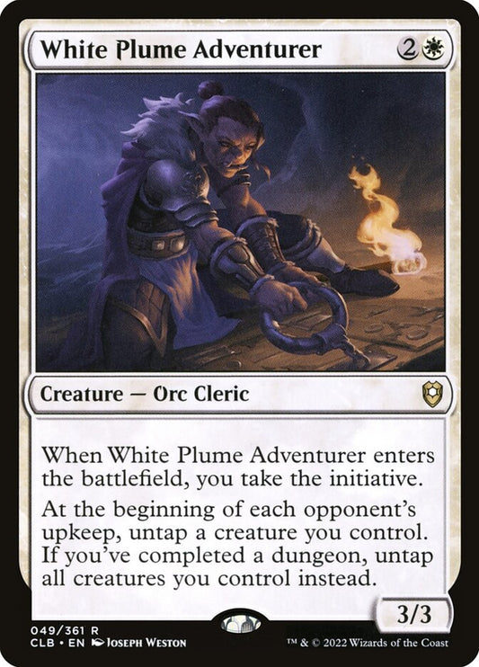 White Plume Adventurer Foil
