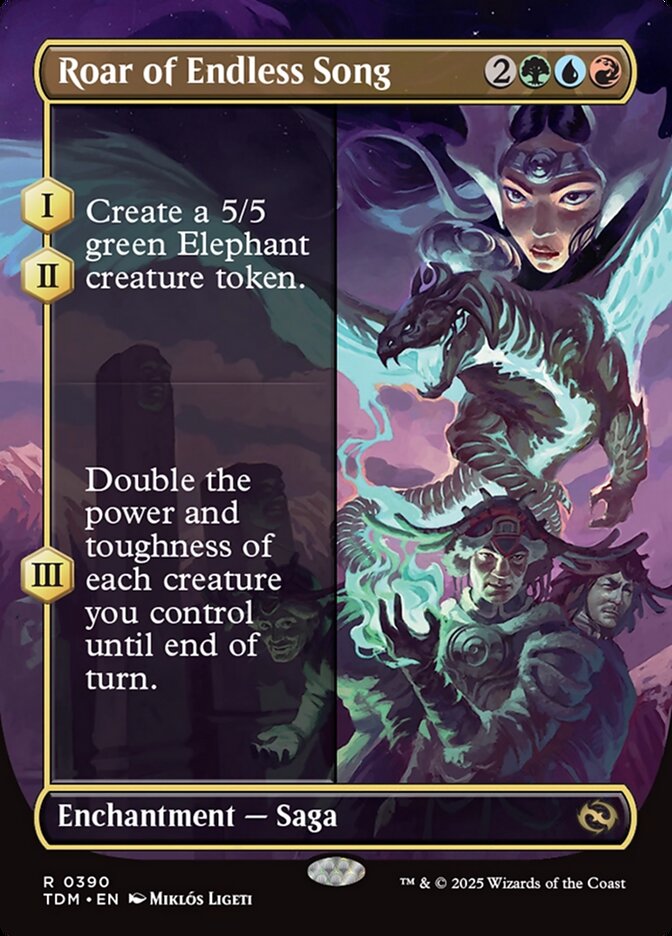 Roar of Endless Song Borderless