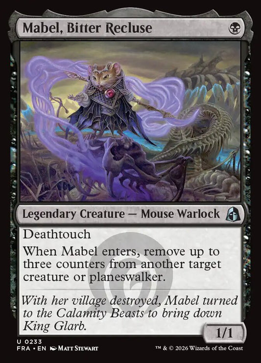 Mabel, Bitter Recluse Foil