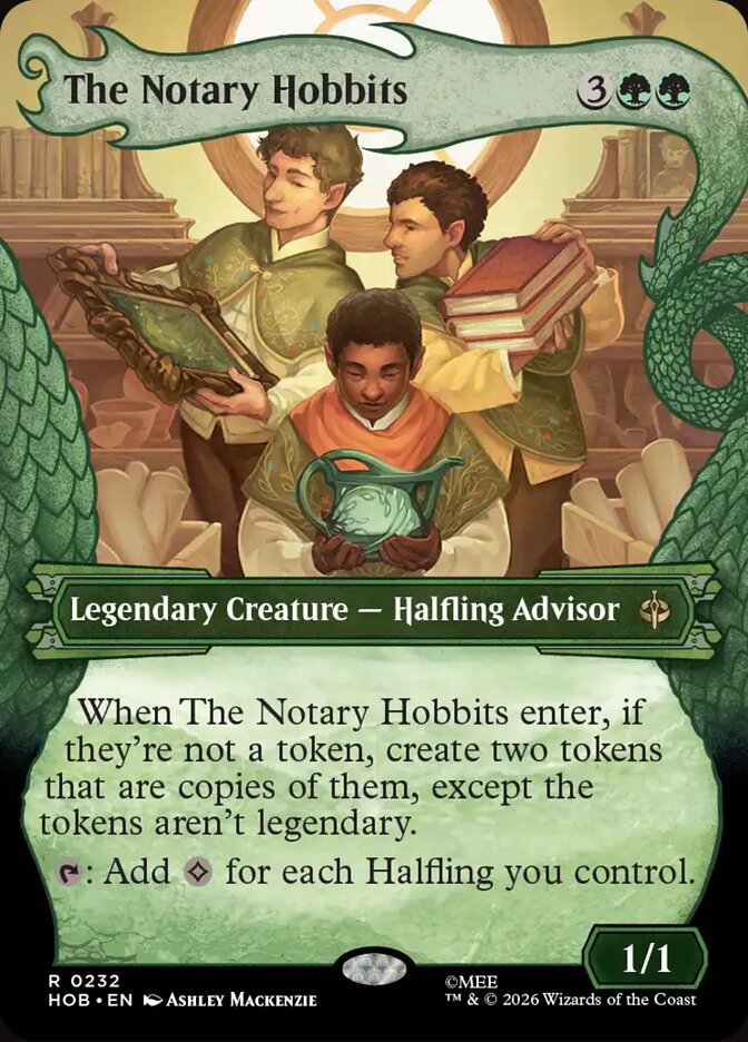 The Notary Hobbits Dragon Frame Foil
