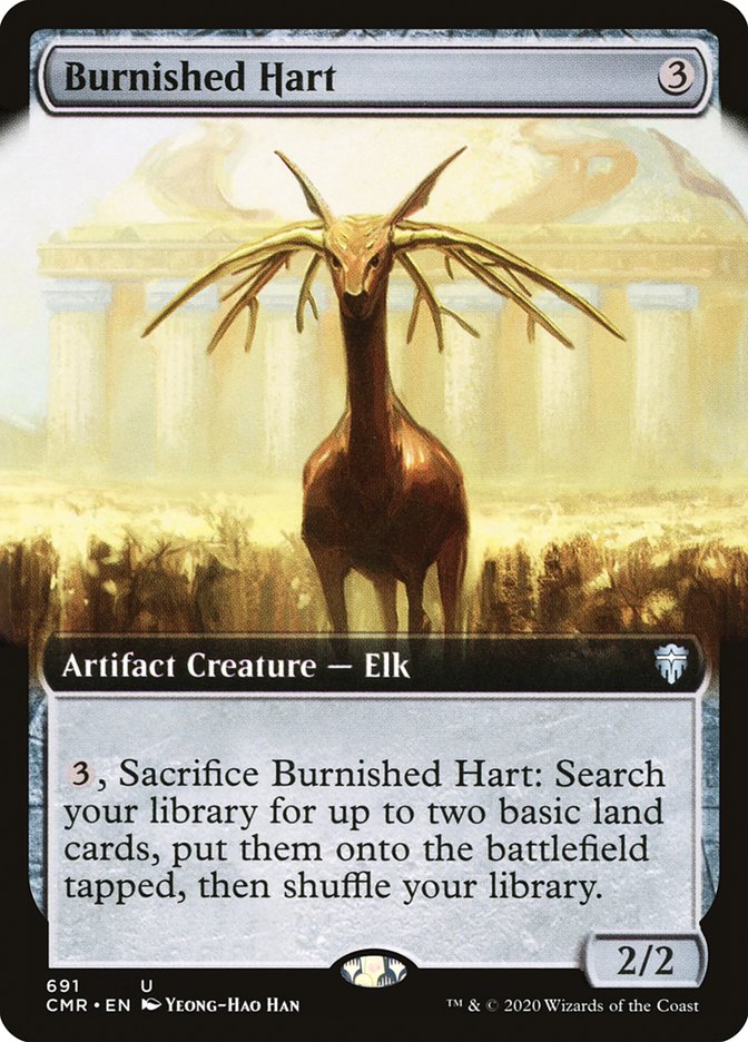 Burnished Hart Extended Art Foil