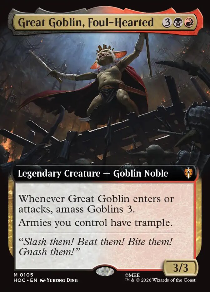 Great Goblin, Foul-Hearted Extended