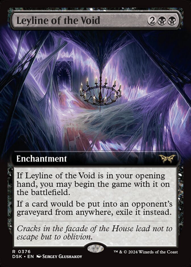 Leyline of the Void Extended art Foil