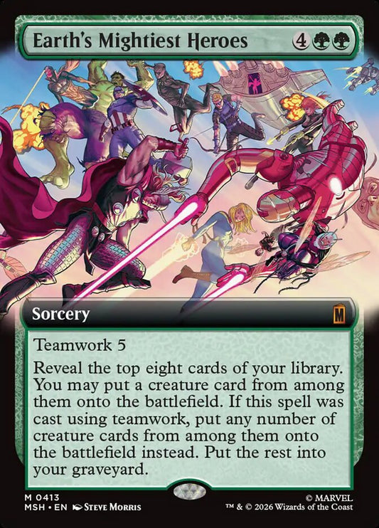 Earth's Mightiest Heroes Extended Art