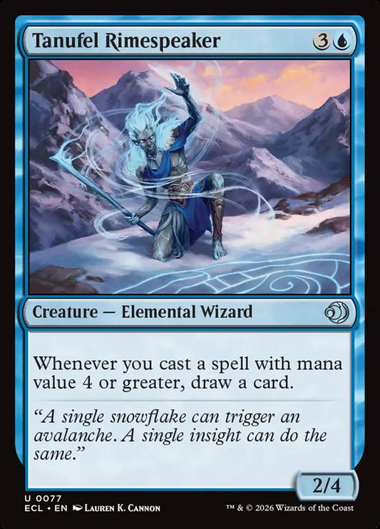 Tanufel Rimespeaker Foil