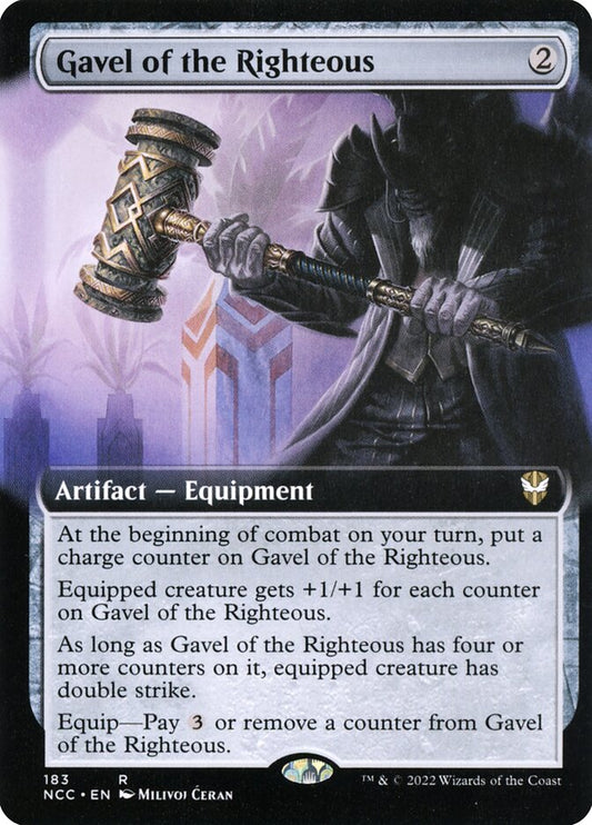 Gavel of the Righteous Extended Art
