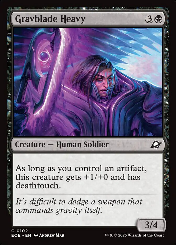 Gravblade Heavy Foil