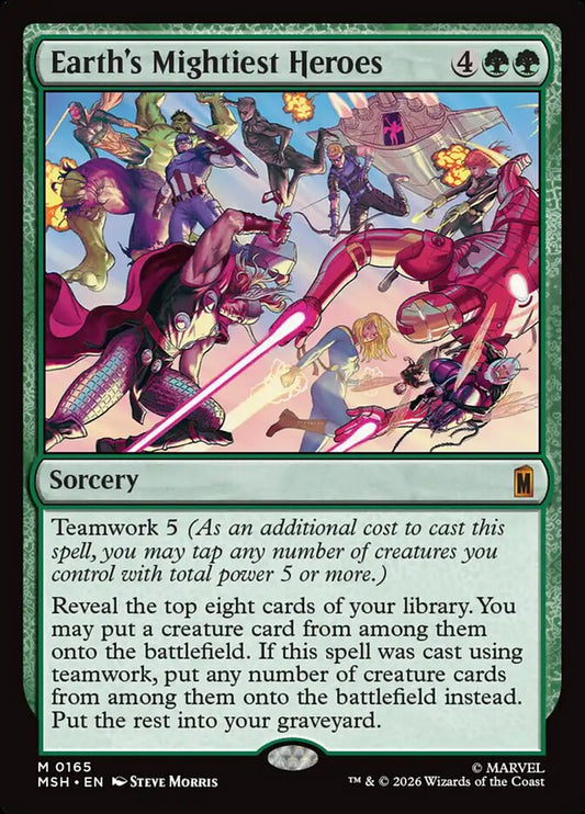 Earth's Mightiest Heroes Foil