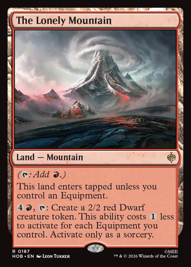 The Lonely Mountain Foil