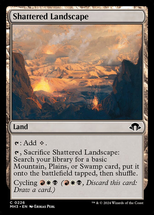 Shattered Landscape Foil